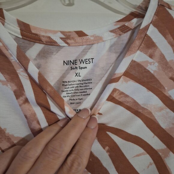 Nine West Sleeveless Fancy Tank - Picture 2 of 3